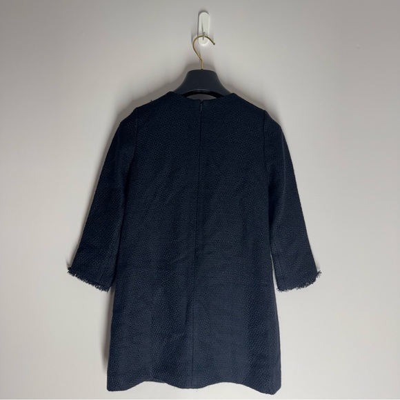 NWOT Brooks Brothers Tweed Dress Size 8 Girls Navy - Picture 5 of 5